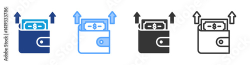 Dispensing icon set multiple style collection