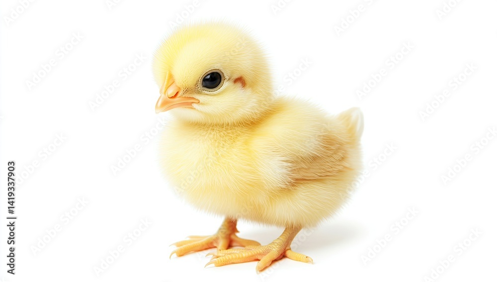 Fototapeta premium Cute, fluffy chick