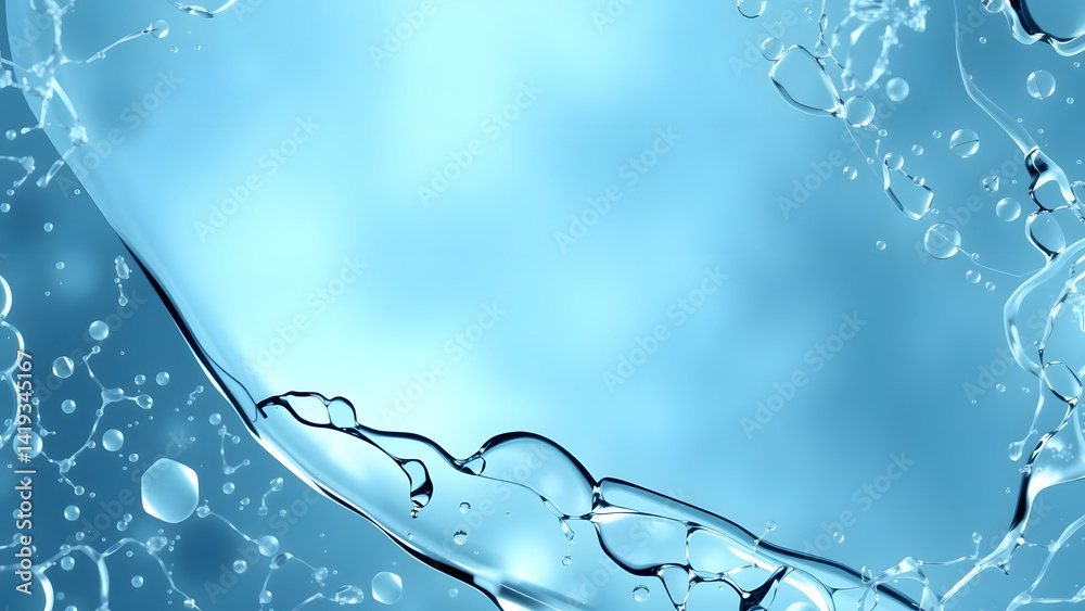 Abstract glass background with detailed surface elements, background asset for posters or flyers. Professional quality visual asset