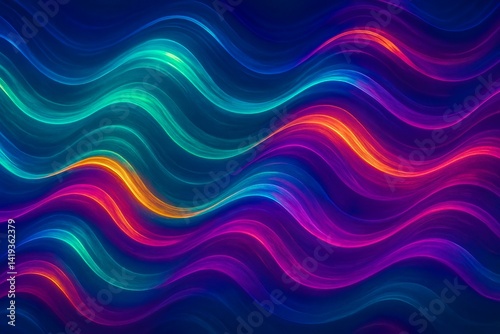 Abstract Background - Chromatic Waves