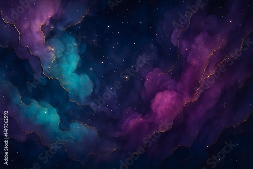 Abstract Background - Celestial Divide