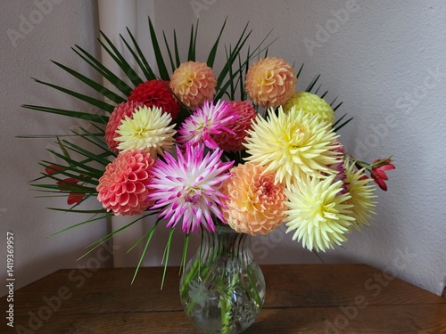 A bouquet of flowers