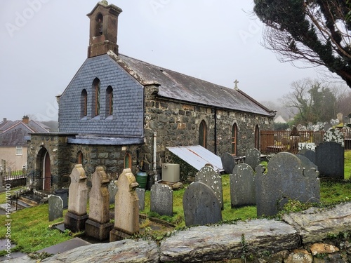 Church in Llwyngwril, Wales