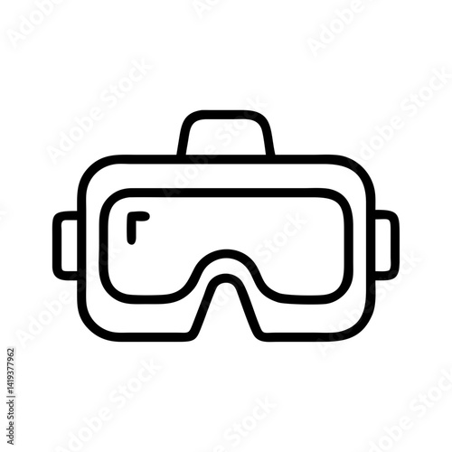 Virtual reality headset vr glasses goggles for gaming metaverse and augmented reality experience