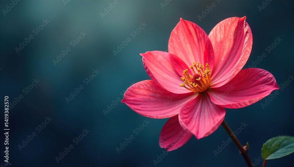 Fototapeta premium Abstract late-blooming flower, intricate design, unusual, photography, complex