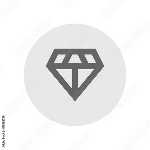 Diamond Outlined Icon