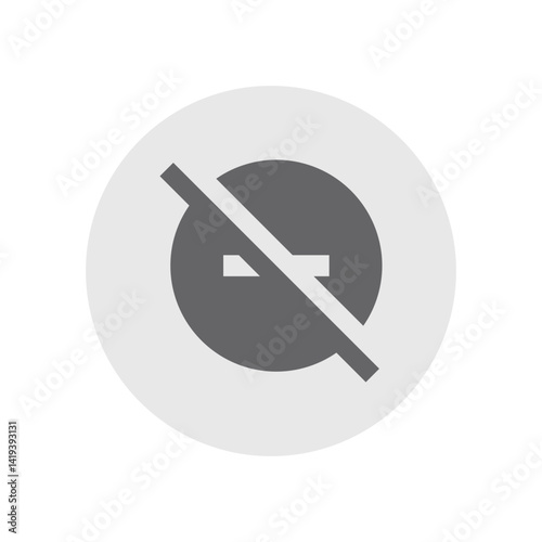 No Entry Icon
