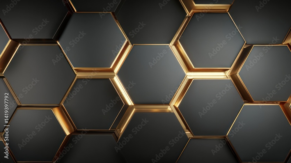 Abstract Hexagonal Pattern Abstract Hexagonal Pattern