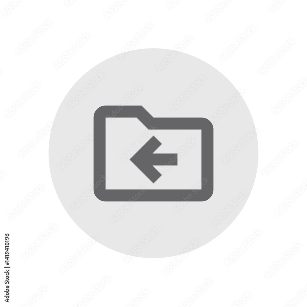 Drive File Move RTL Outlined Icon Drive File Move RTL Outlined Icon