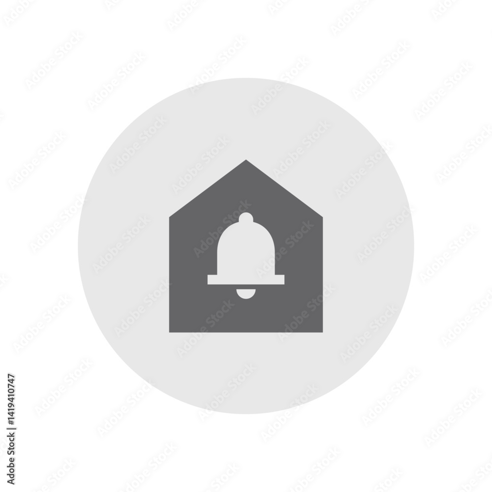 Fototapeta premium Doorbell Icon