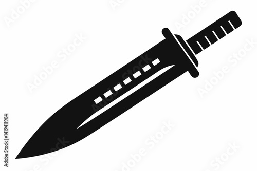 surgical blade silhouette line art vector illustration
