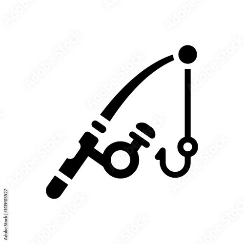 Fishing rod icon