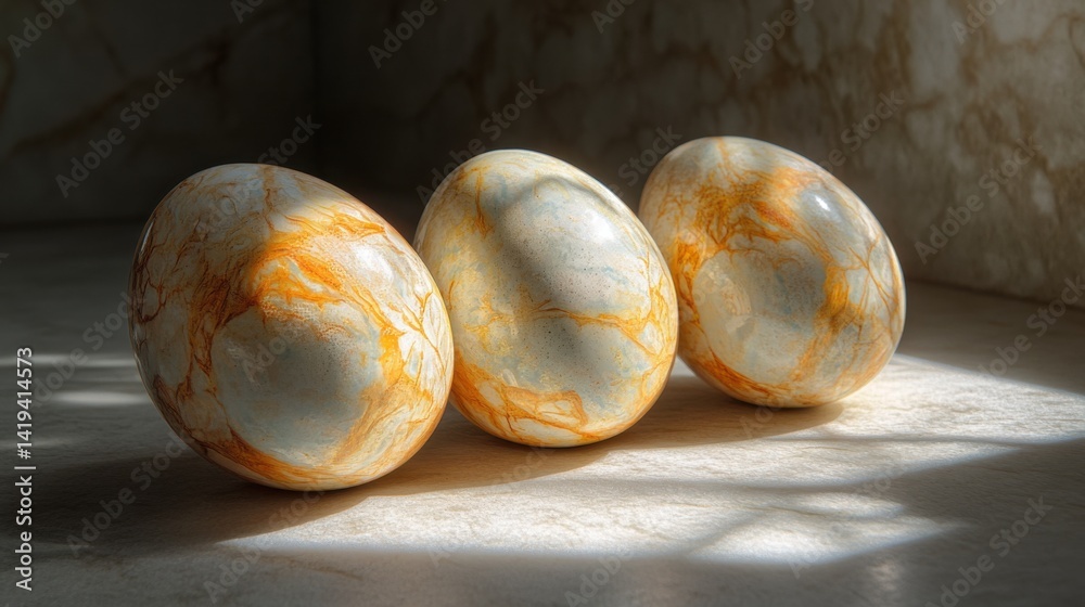 Obraz premium Happy Easter egg setup