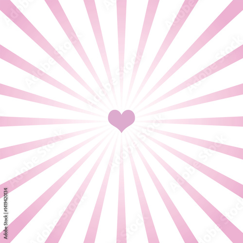 Rays pink background in retro style Vector, Circus background with retro rays layout, vintage sunbeam burst. Party invitation, carnival or Chapiteau circus ticket ray pattern