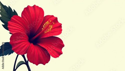 Bold hibiscus silhouettes, stylized petals, graphic lines , nature, white