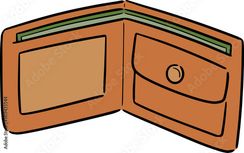 Illustration of wallet
