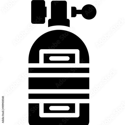 Air Tank Glyph Icon