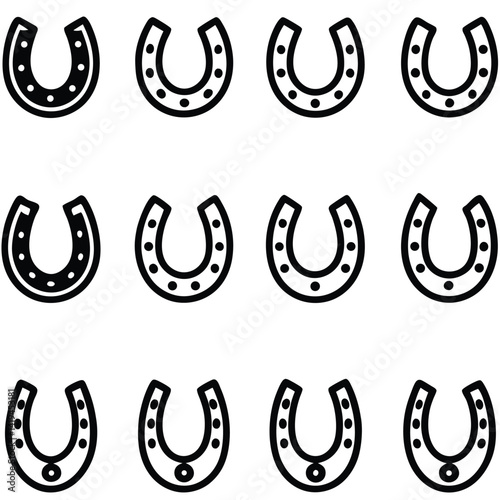 black and white icons