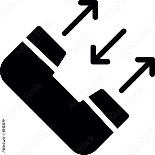 Call Log Glyph Icon