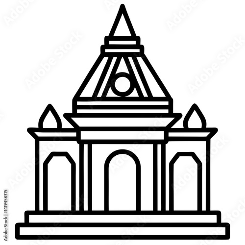 temple vector