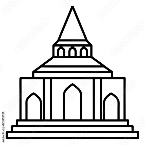 temple vector