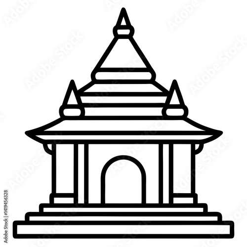 temple vector