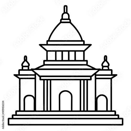 temple vector