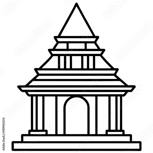 temple vector