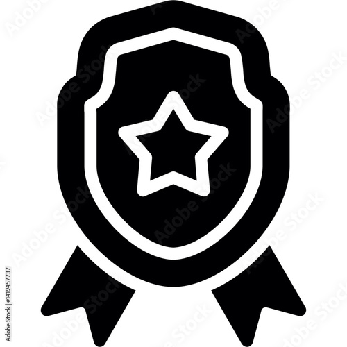 Excellence Glyph Icon