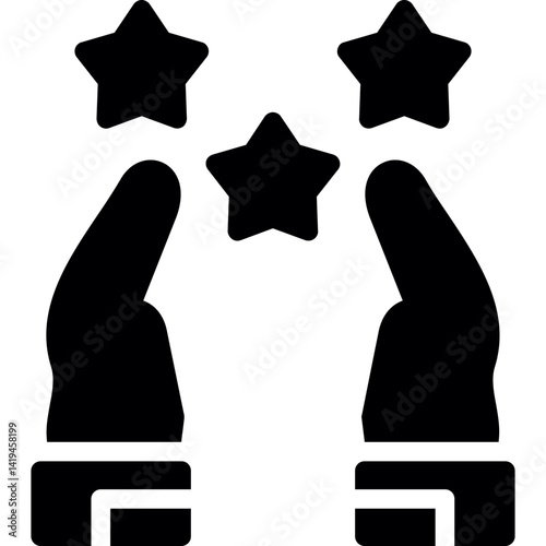 Empowerment Glyph Icon