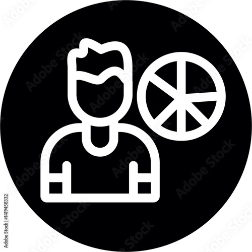 Open mindedness Glyph Icon