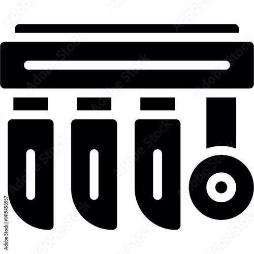 Plow Glyph Icon