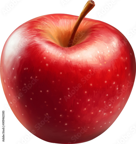 Obraz na płótnie Apple picture
w salonie