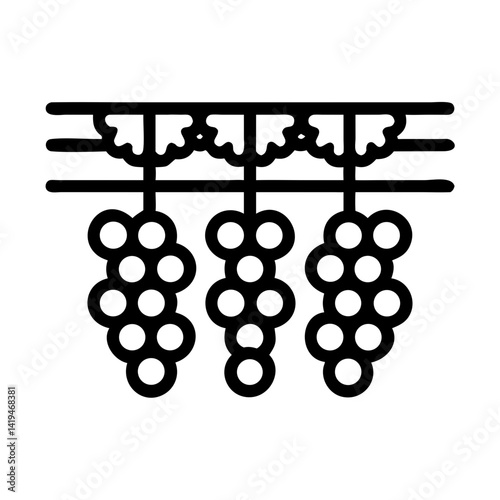 Grapevine Row Icon Design