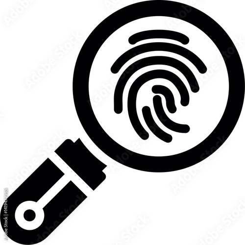 Investigation Glyph Icon