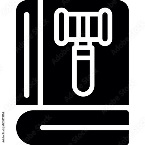 Code of Conduct Glyph Icon