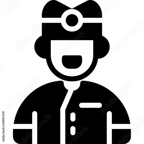 Concierge Glyph Icon