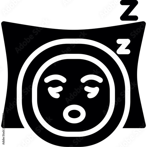 Sleeplessness Symbol Glyph Icon