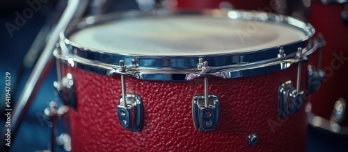 Close-up of a red drum