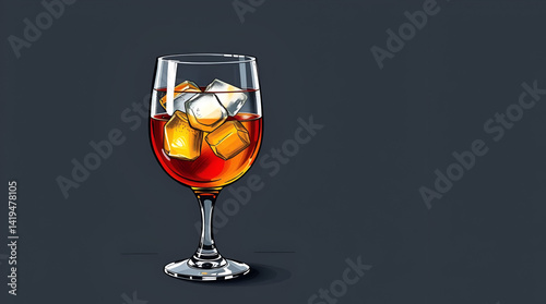 World Martini Day, Third Saturday in June, Mixed Drink Made with Gin and Vermouth, Martini Lover's, Generative Ai