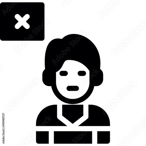 Decision Pathway Glyph Icon