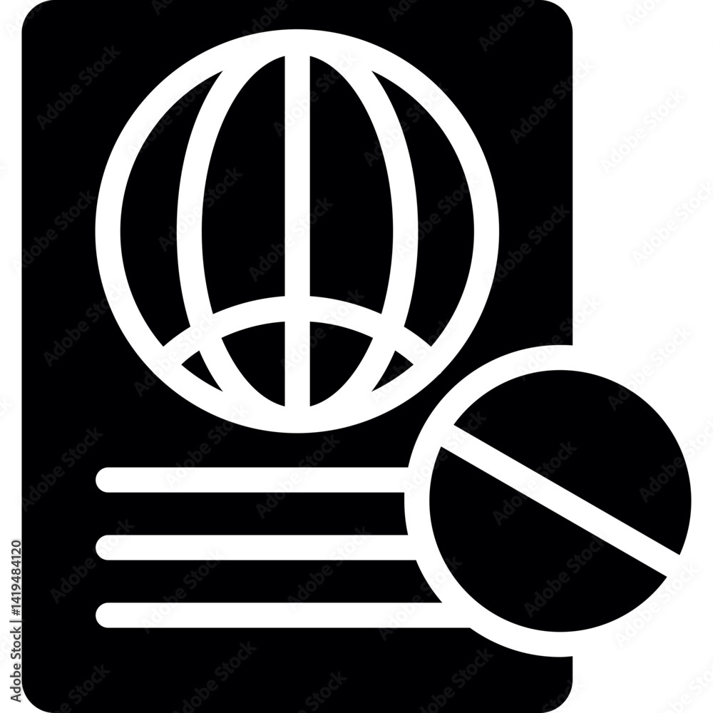 Deportation Glyph Icon