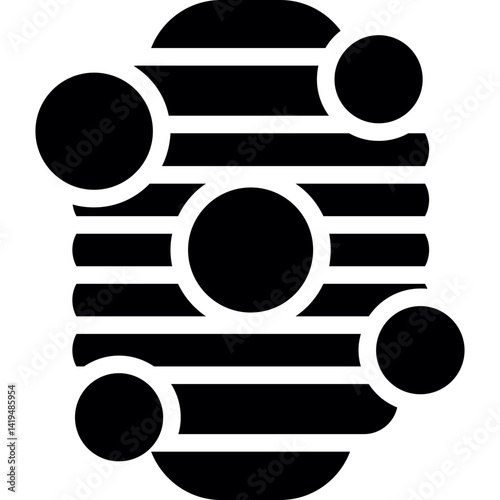Beehive Glyph Icon