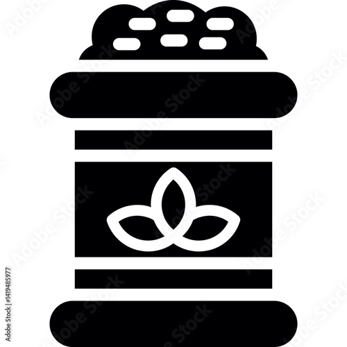 Flour Mill Glyph Icon
