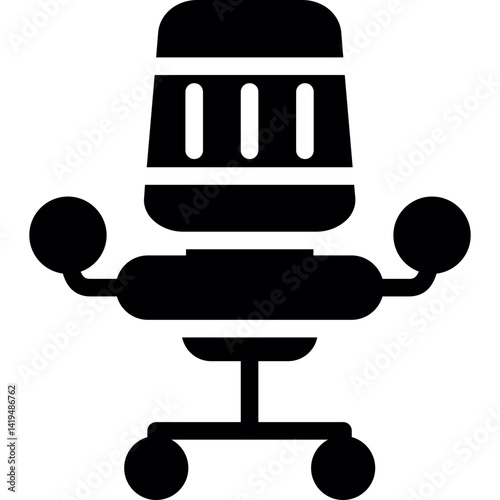Comfy Chair Glyph Icon