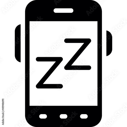 Sleep App Glyph Icon