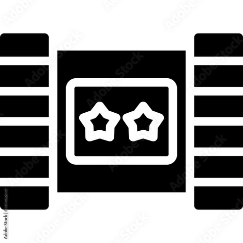 Film Festival Glyph Icon