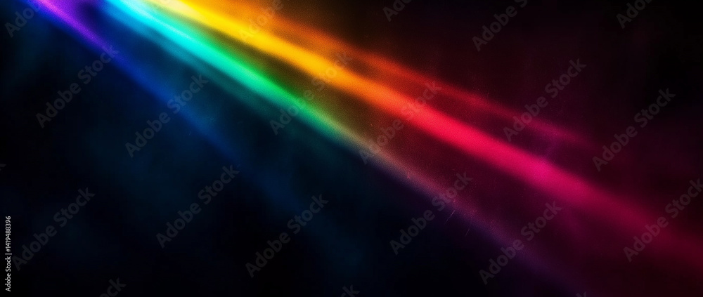 Abstract background with rainbow gradient featuring vibrant colors and soft blurred effects, creating sense of depth and movement. Ideal for creative projects Abstract background with rainbow gradient featuring vibrant colors and soft blurred effects, creating sense of depth and movement. Ideal for creative projects