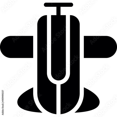 Crop Duster Glyph Icon