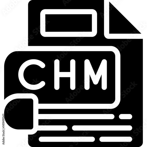 CHM Glyph Icon